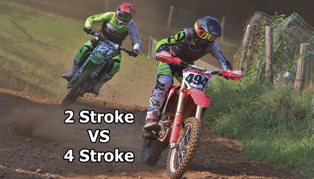 Difference between 2 Stroke and 4 Stroke Dirt Bike