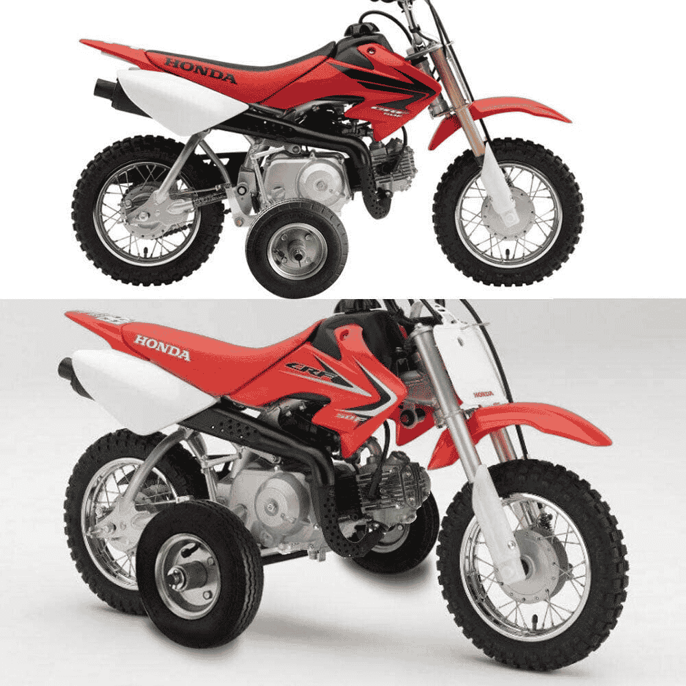 Universal Training Wheels for Dirt Bikes